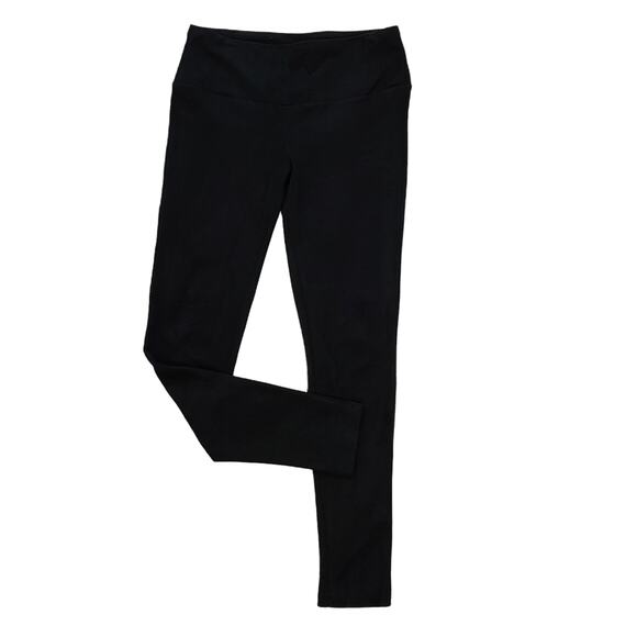 J. MacLaughlin black faux suede pullon skinny leggings pants Medium - Picture 1 of 7